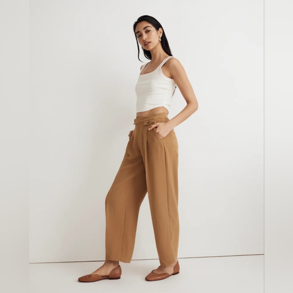 Madewell Low-Rise Straight Pant